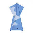 Kökshandduk 70x50 cm "Cape Cod" vit/blå