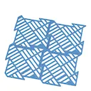 Happy Diskho-skydd Puzzle 4 delar Blå