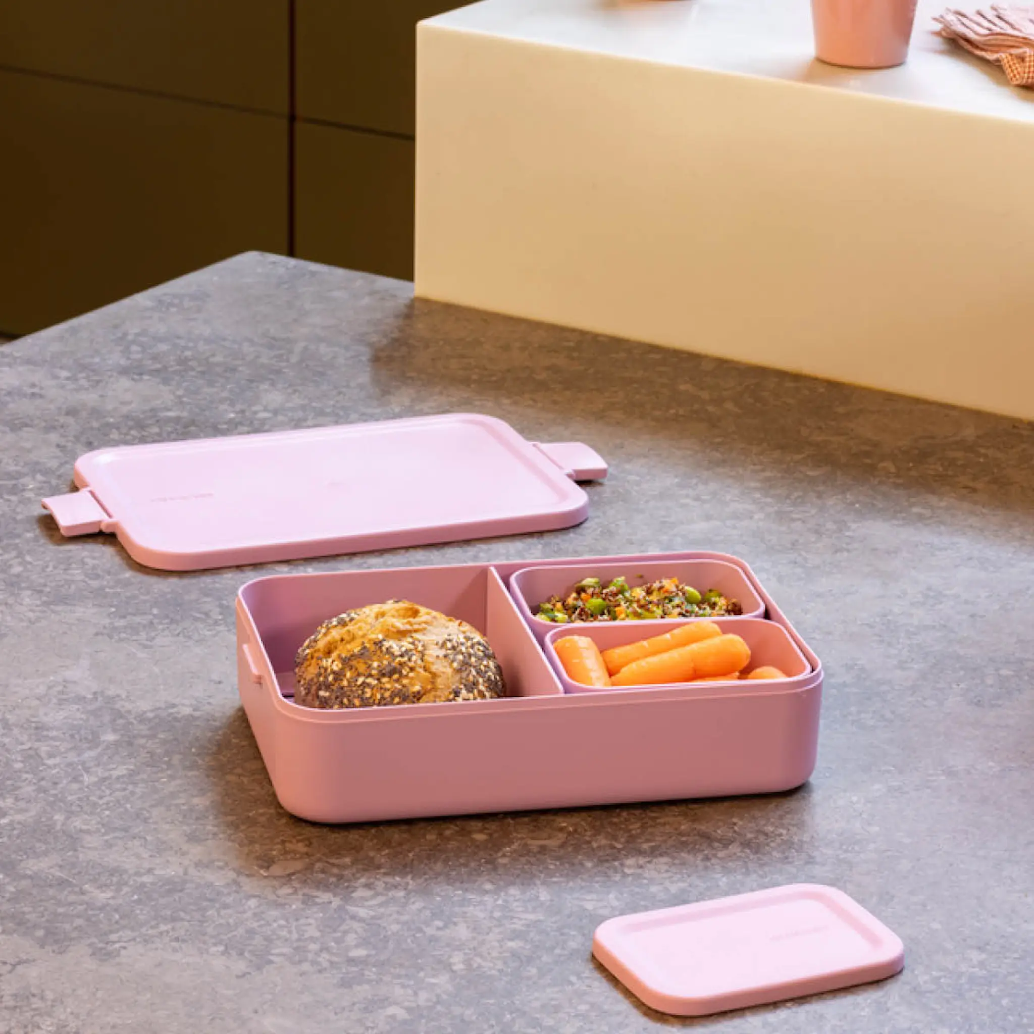 Brabantia Make & Take Bento Eväsrasia 2 L Lilac Pink