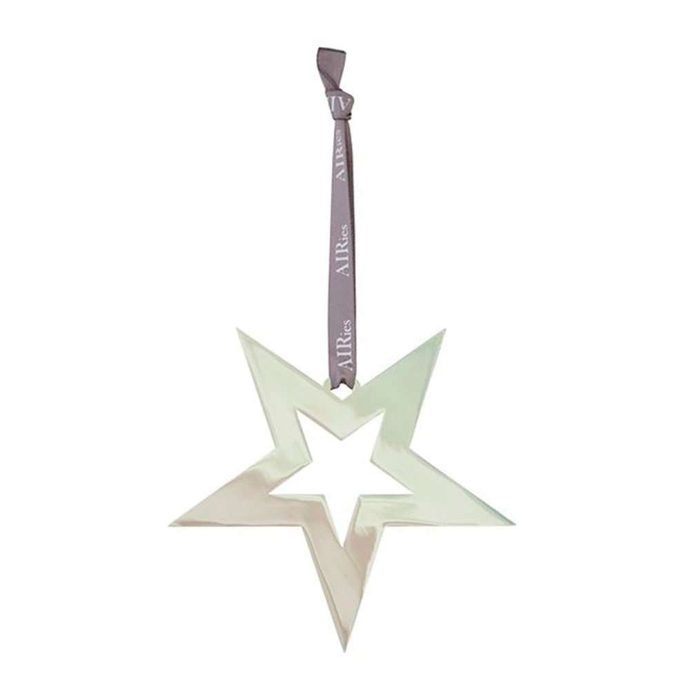 AIRies Julhänge Stjärna 12x12 cm Silver