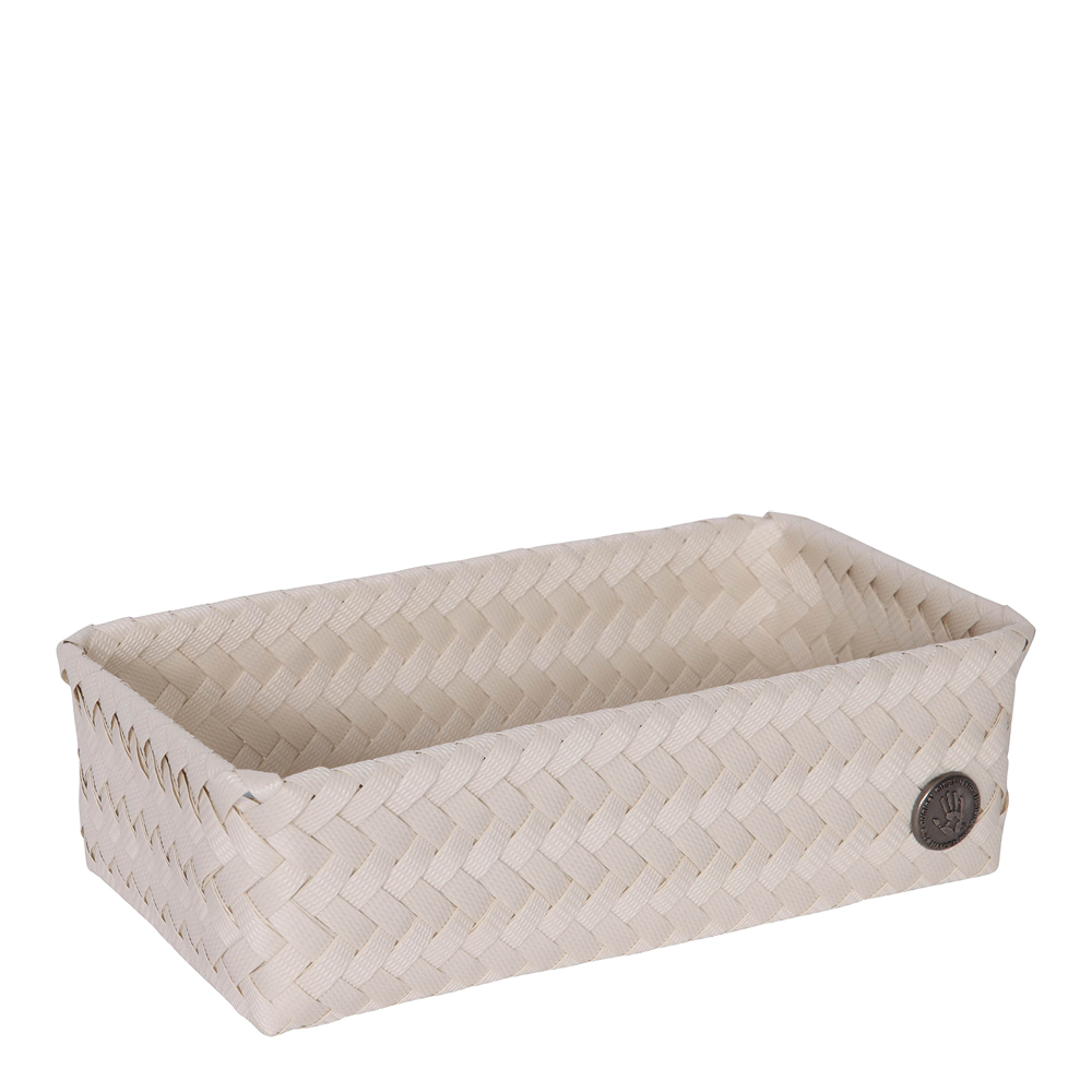 Handed By - Fit Double Tiny Säilytyskori 24x12x7 cm Champagne