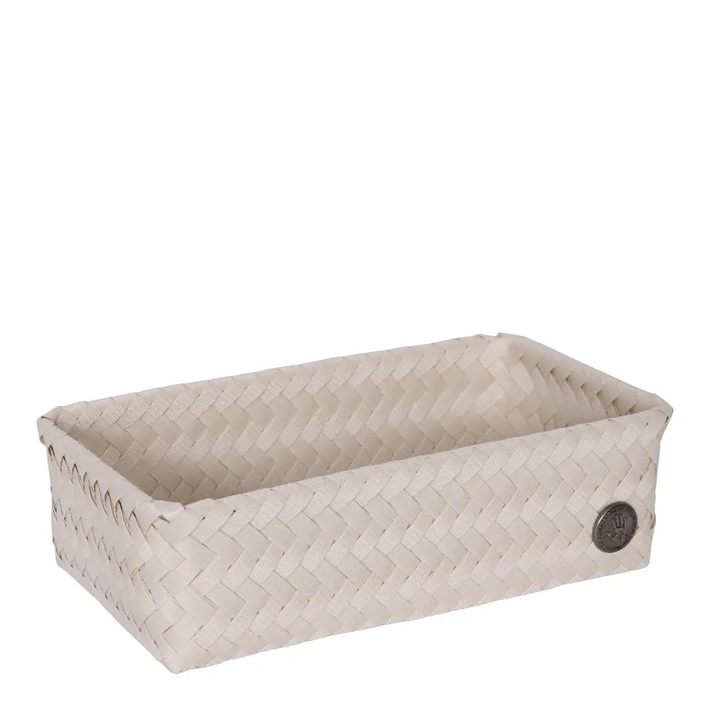 Fit Double Tiny oppbevaringskurv 24x12x7 cm champagne