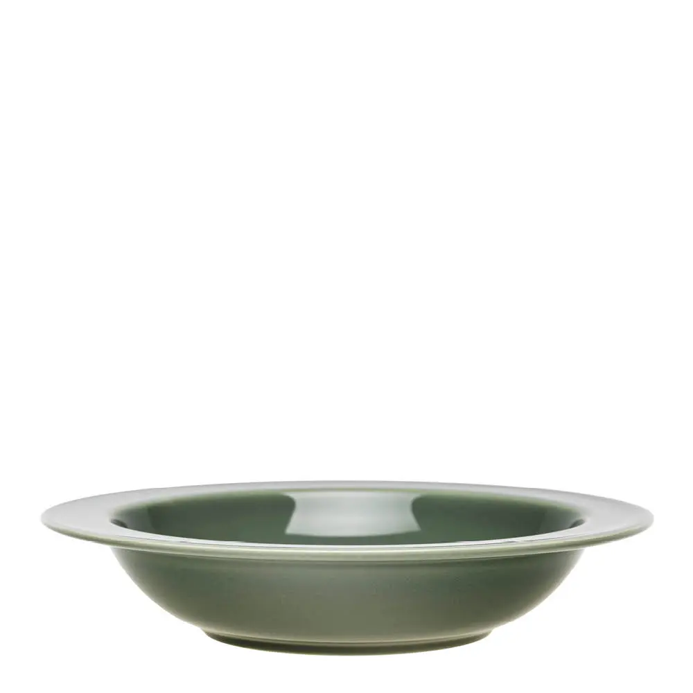 24h dyp tallerken 22 cm vintergrønn