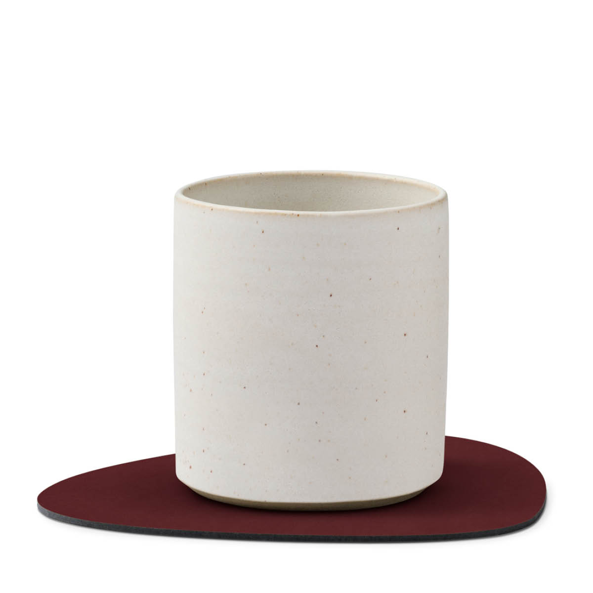 LIND DNA Nupo Curve glasunderlägg 11x13 cm Burgundy