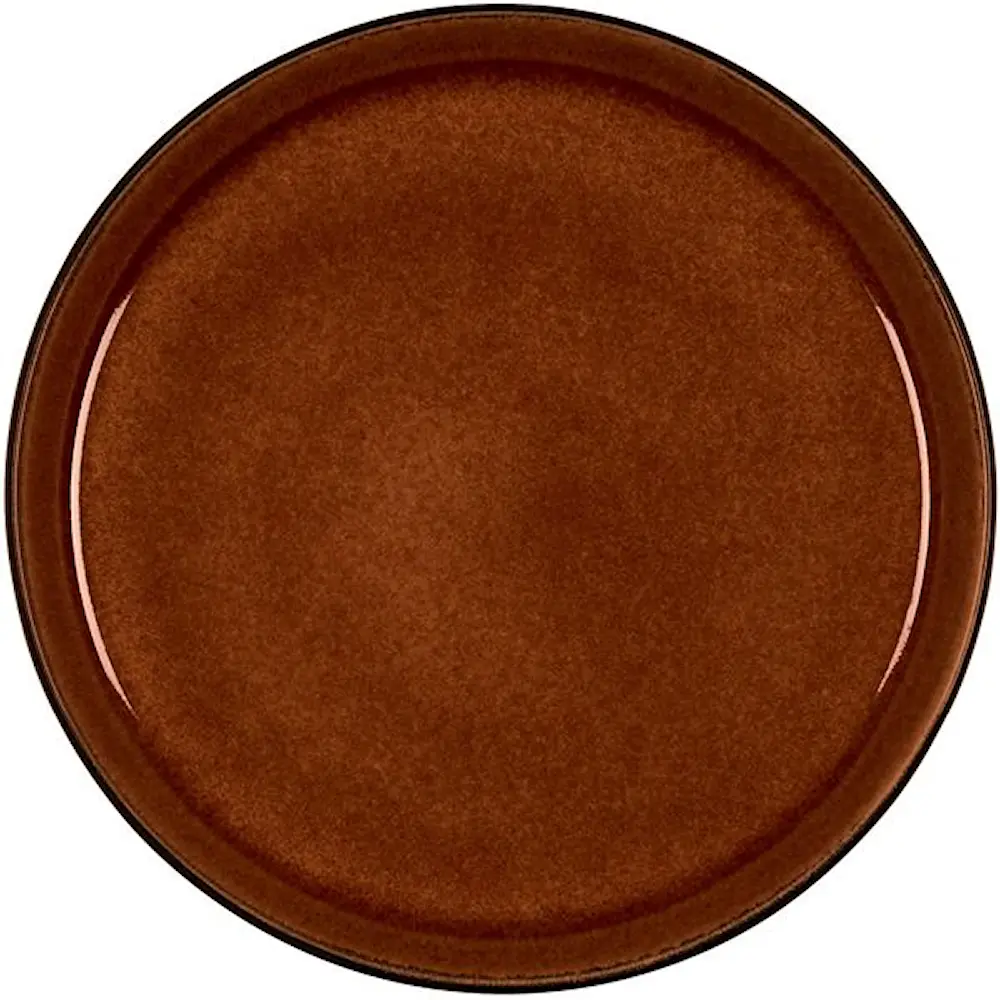 Lautanen Gastro 21 cm Musta/Meripihka