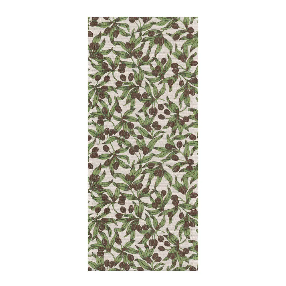 Toscana bordløper 35x80 cm grønn