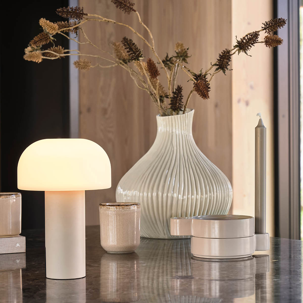 Villa Collection Ek Maljakko 27x28 cm Kerma