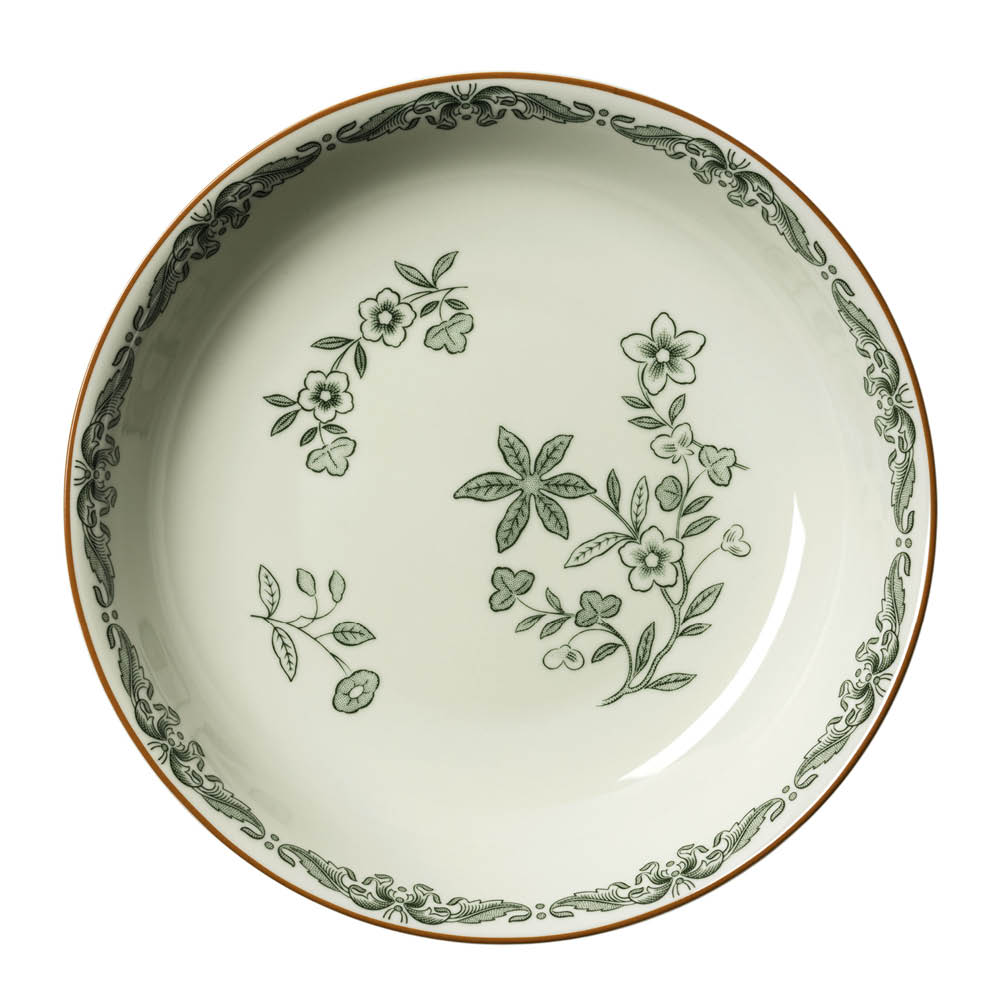 Rörstrand Ostindia djup tallrik 22 cm grön