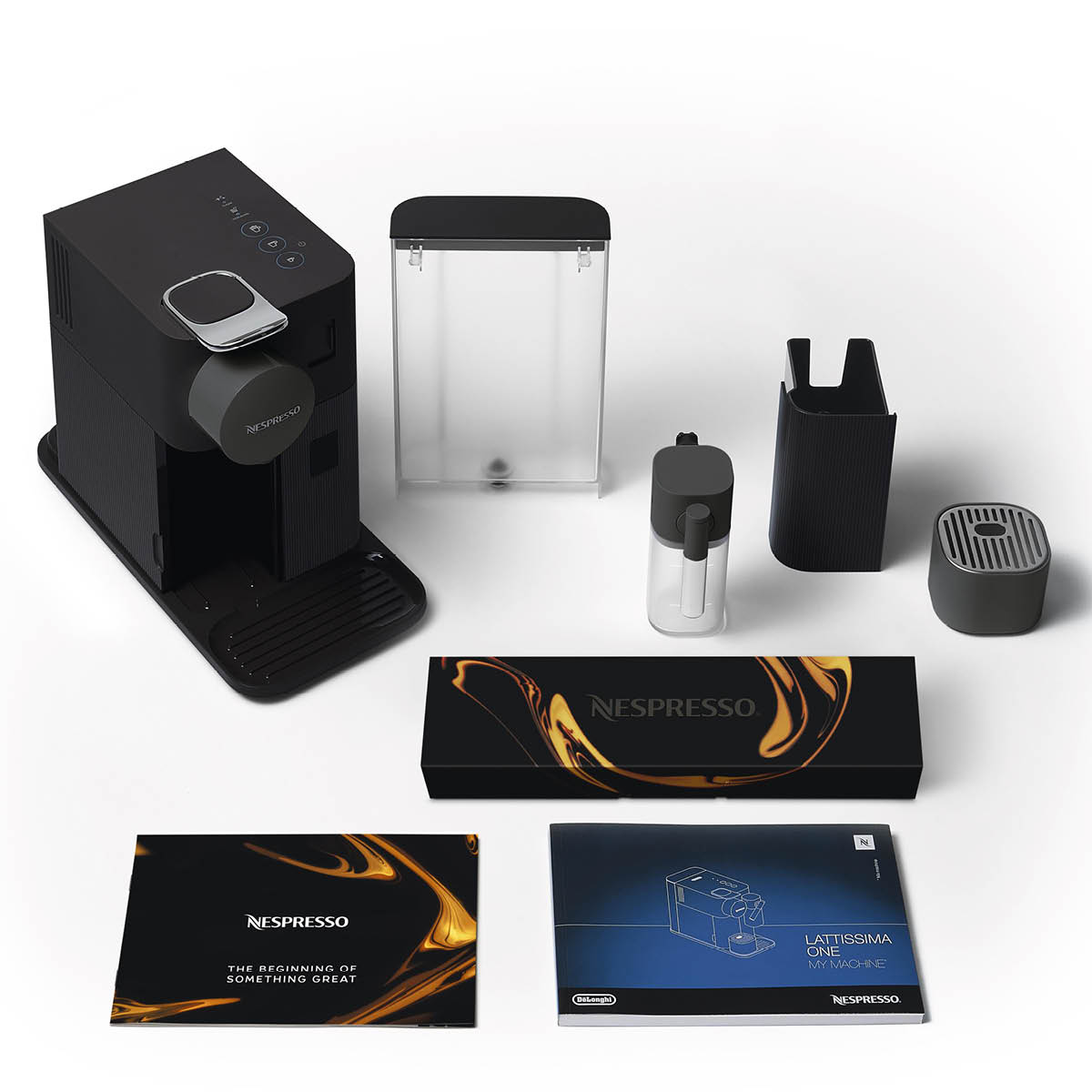 Nespresso Lattissima One kafemaskin svart