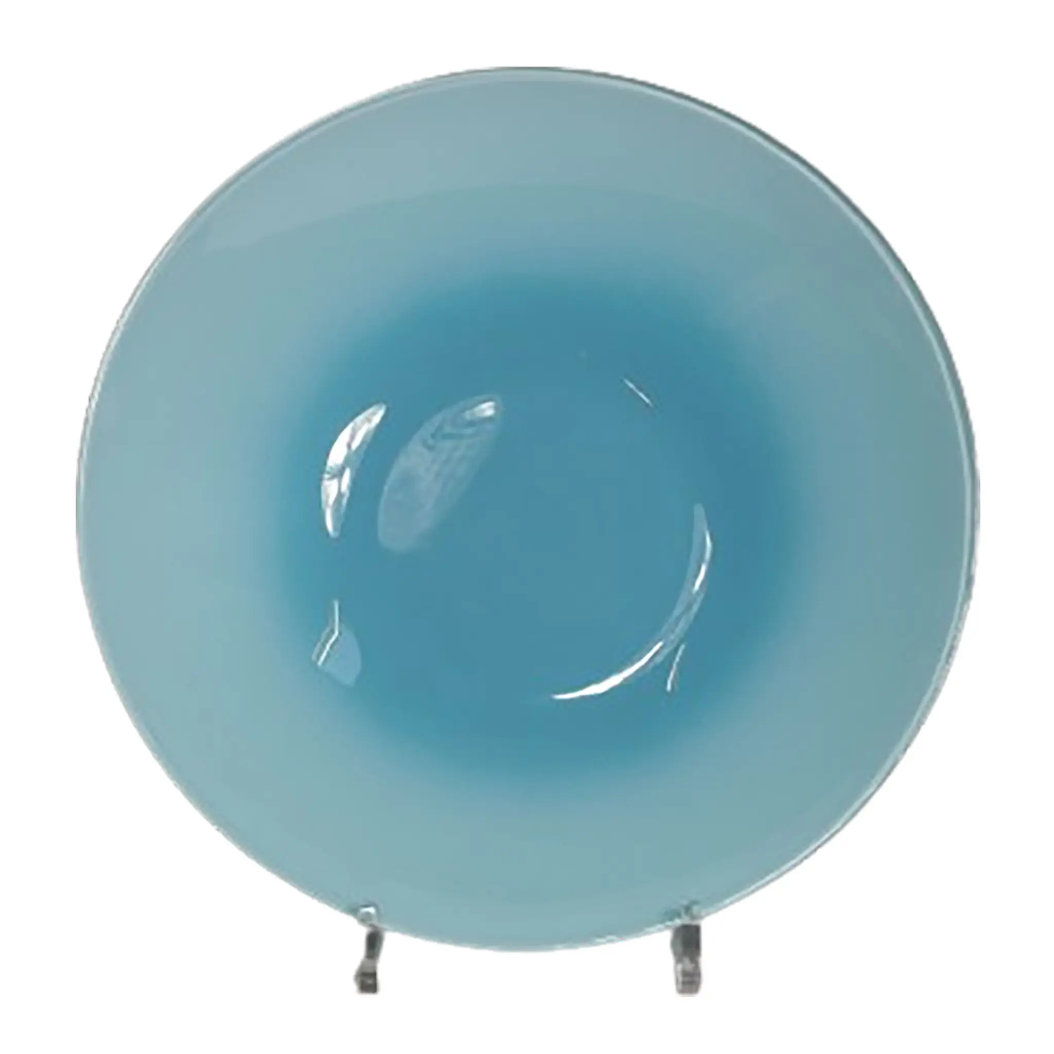 Nybro Crystal Happy Fat 30 cm Blå Hallon