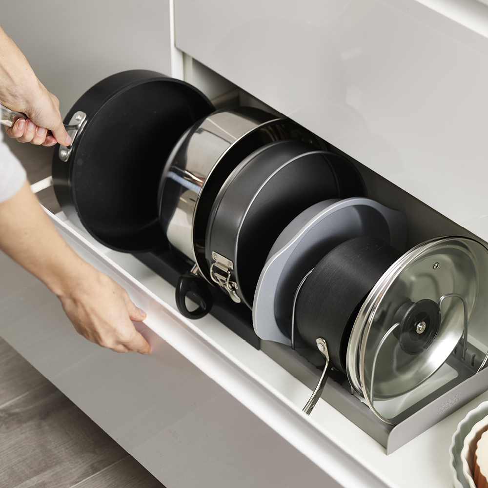 Joseph Joseph DrawerStore grytelokkholder grå