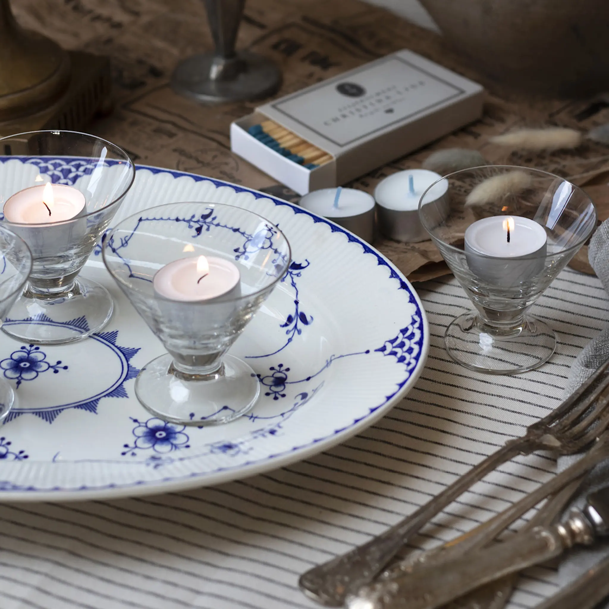 Liljeholmens Telys 3,8 cm 50 stk hvit hover