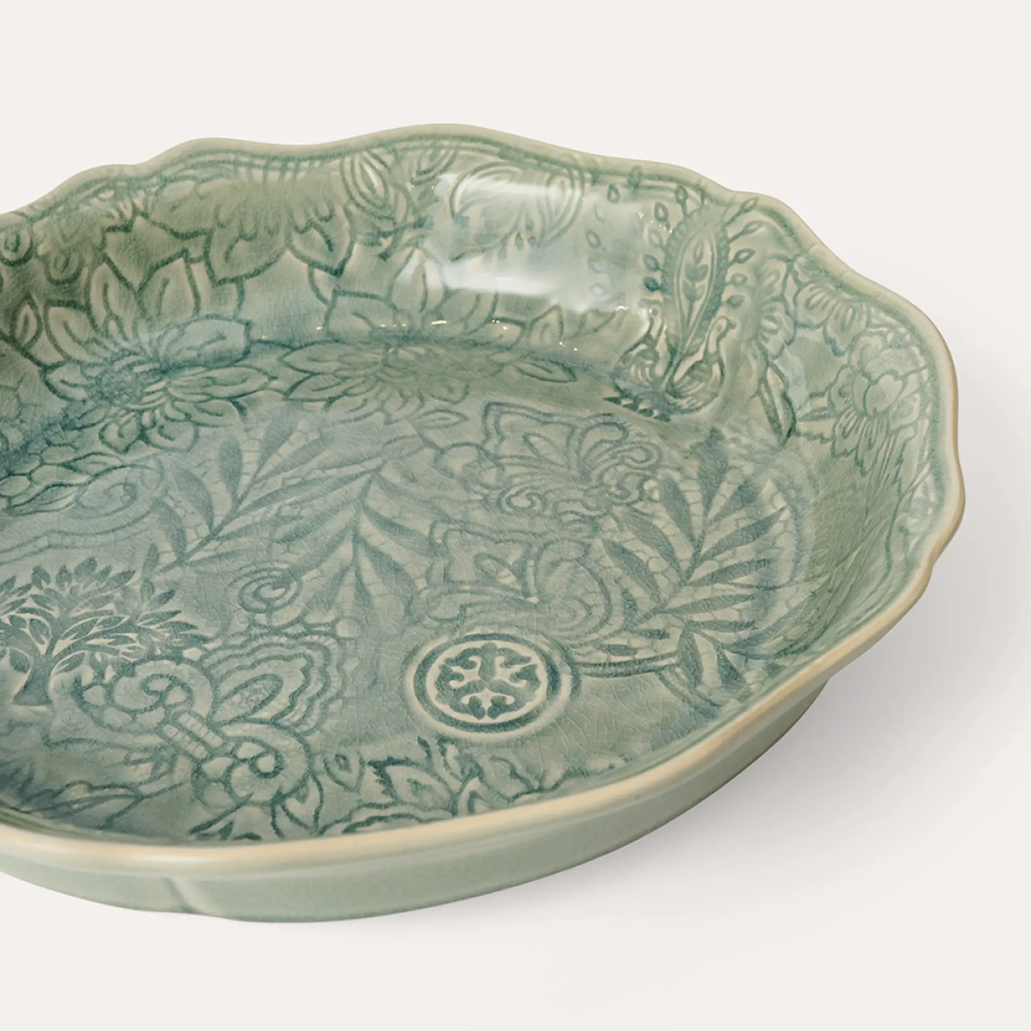 Sthål Arabesque pajform 25 cm Antique