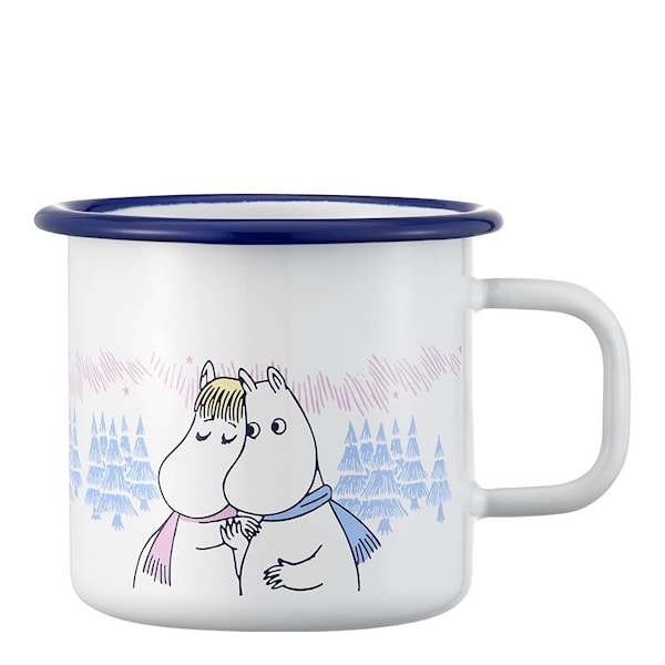 Mumin emaljmugg 37 cl Frostig dag