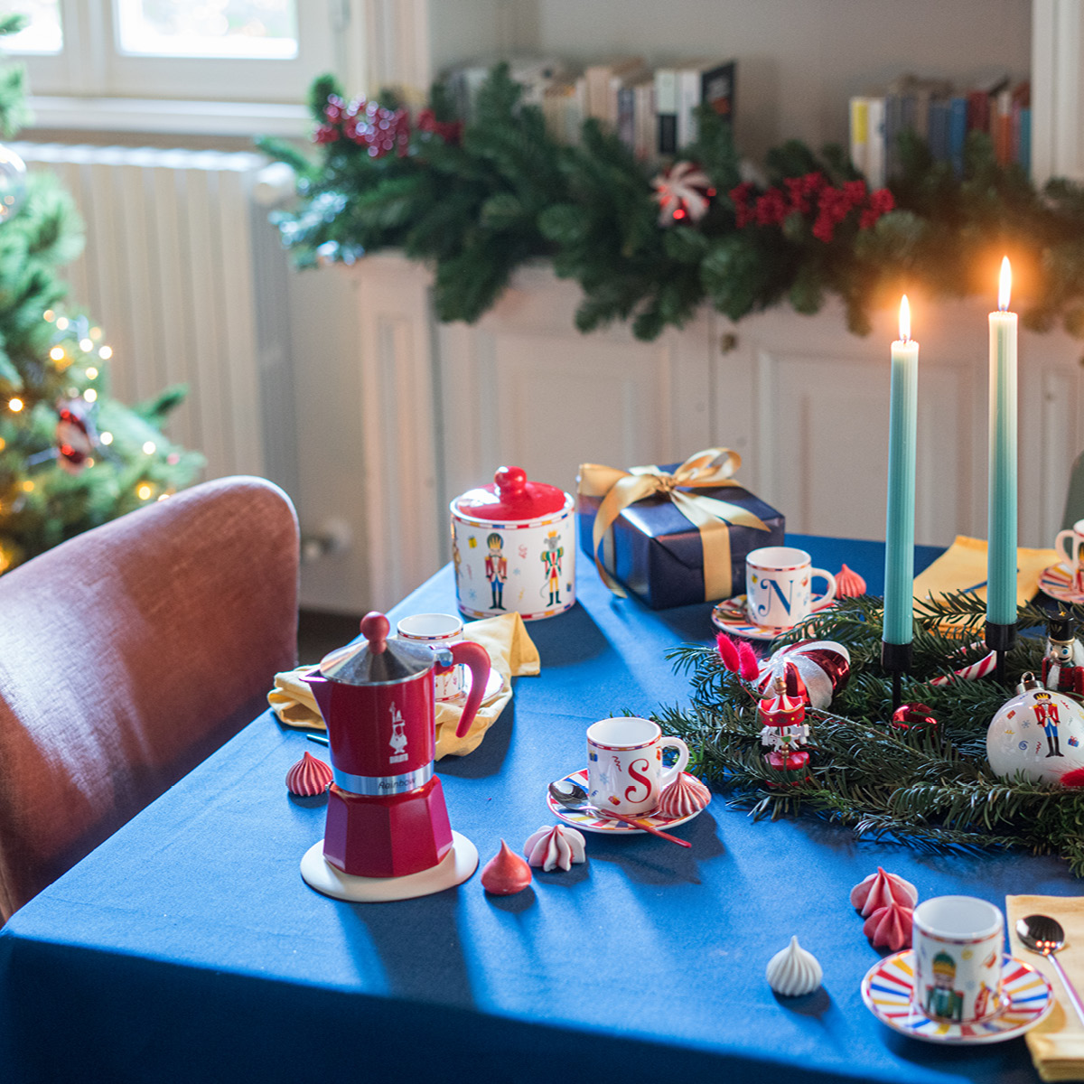 Bialetti Moka Express CC 2024 espressokanne 3 kopper rød