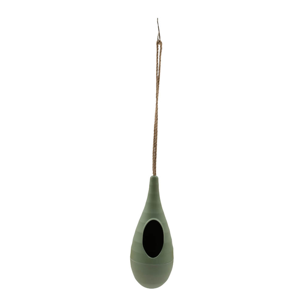 Point Virgule Fågelmatare 25 cm eukalyptusgrön