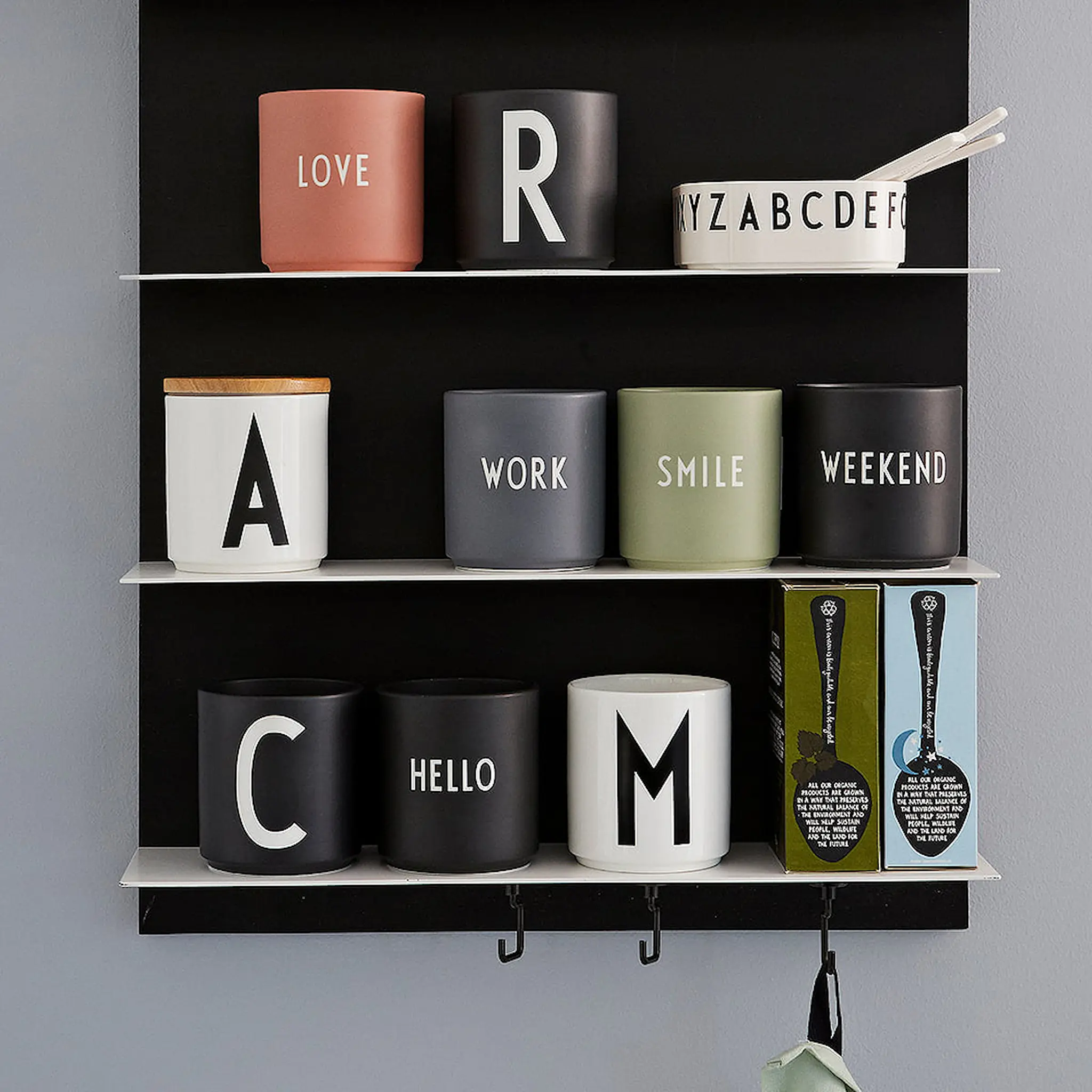 Design Letters Favourite Cup Weekend Svart