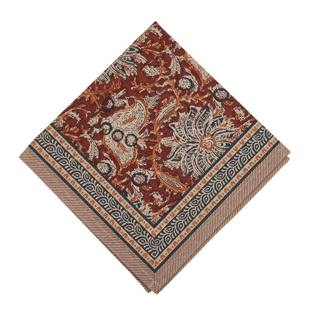 Fondaco Dante tygservett 45x45 cm rost
