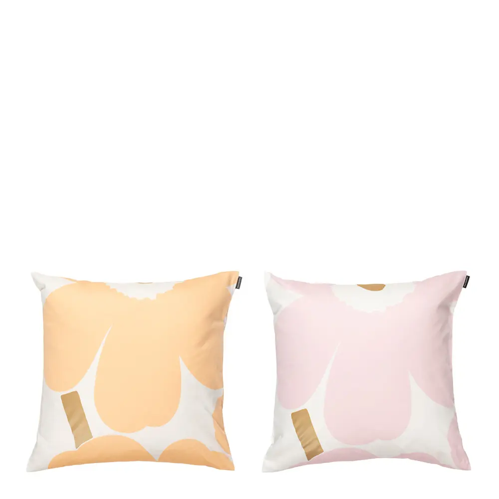 Unikko putetrekk 50x50 cm 2 stk multi