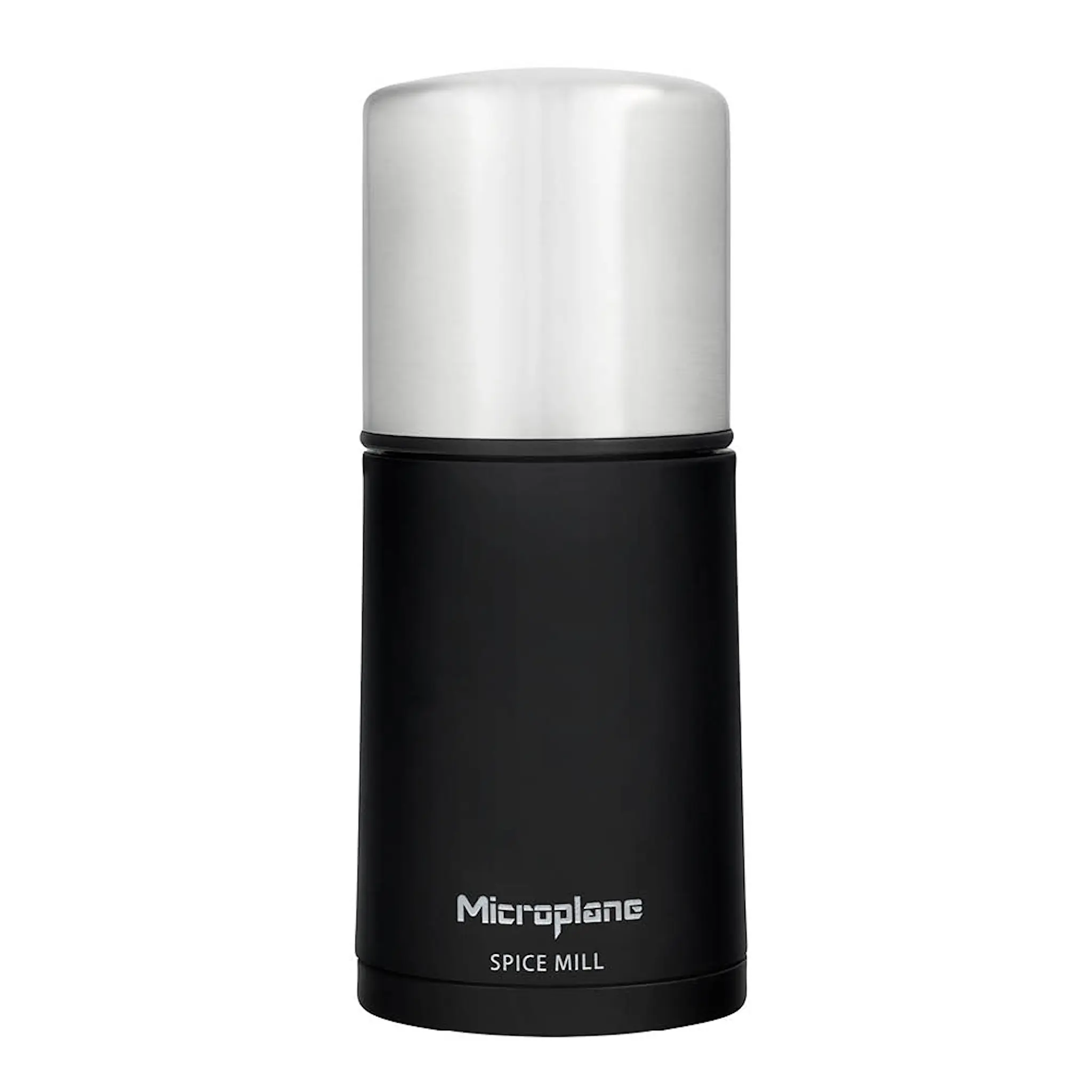 Microplane Spice Mill krydderkvern 12 cm svart/stål