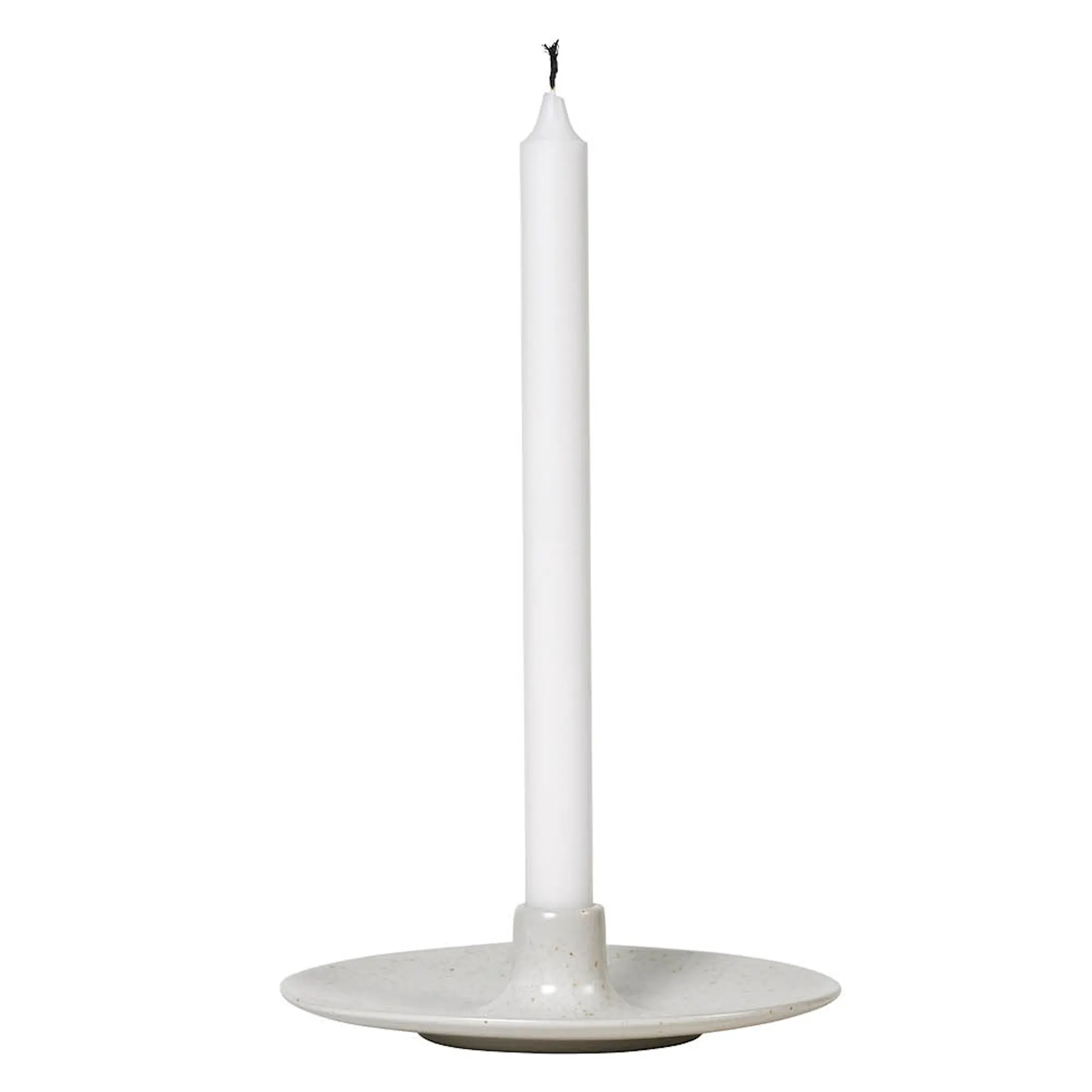 Broste Copenhagen Nordic Vanilla ljusstake 18x4 cm cream