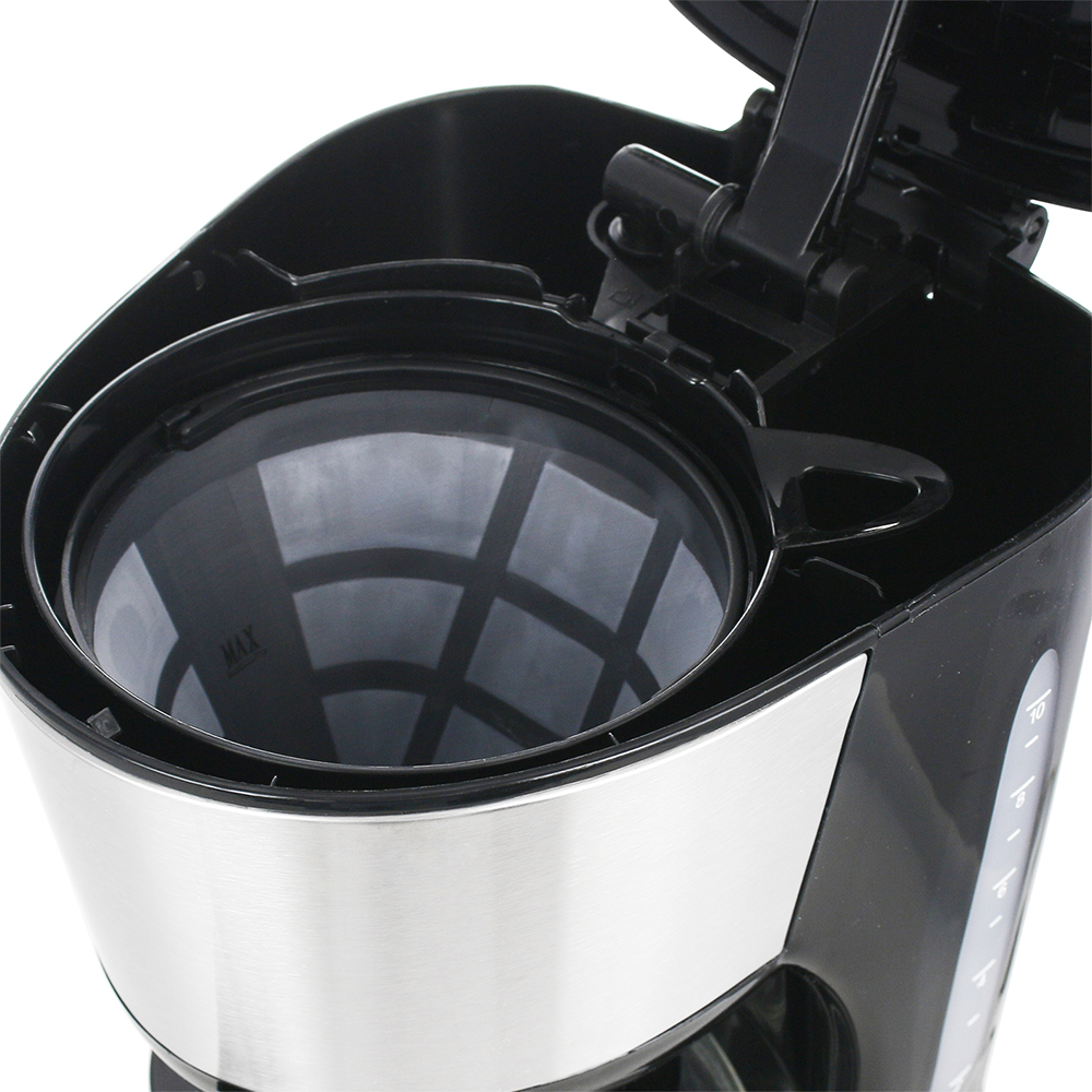 EMERIO Kaffetrakter CME-122933 1,25L 1000W stål