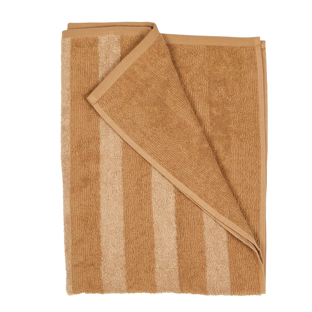 Fondaco Stripe handduk 50x70 cm havre