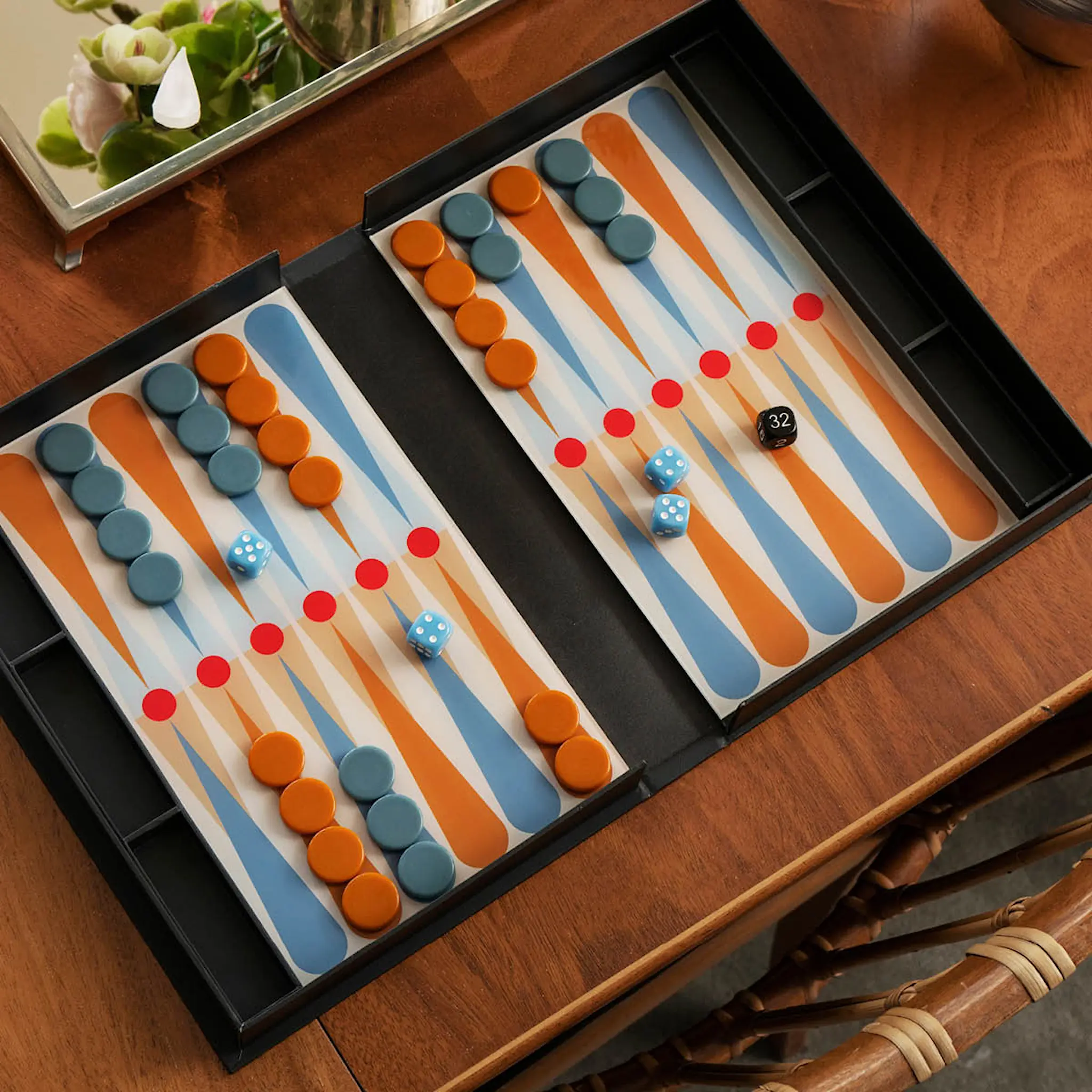 Printworks Klassisk backgammon Art of Backgammon anthracite