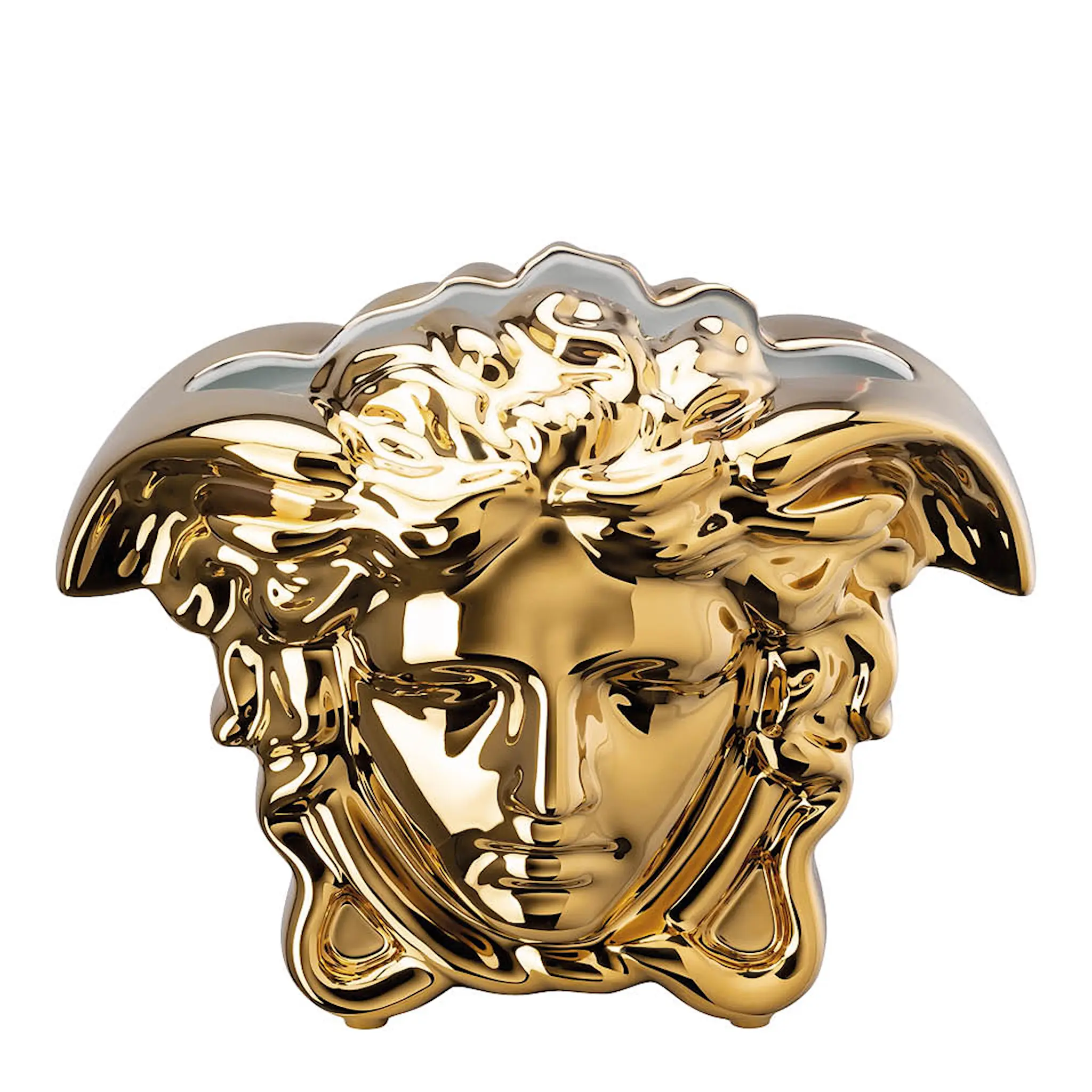 Versace Medusa Grande vas 21 cm guld