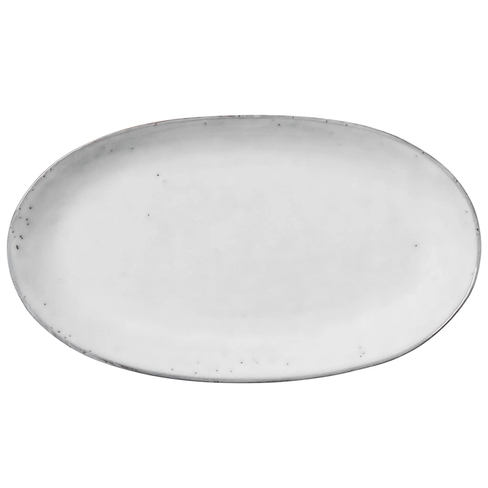 Broste Copenhagen Nordic Sand Tallrik oval 30 cm