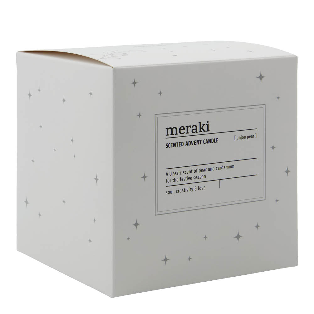 Meraki Tuoksukynttilä Advent anjou pear