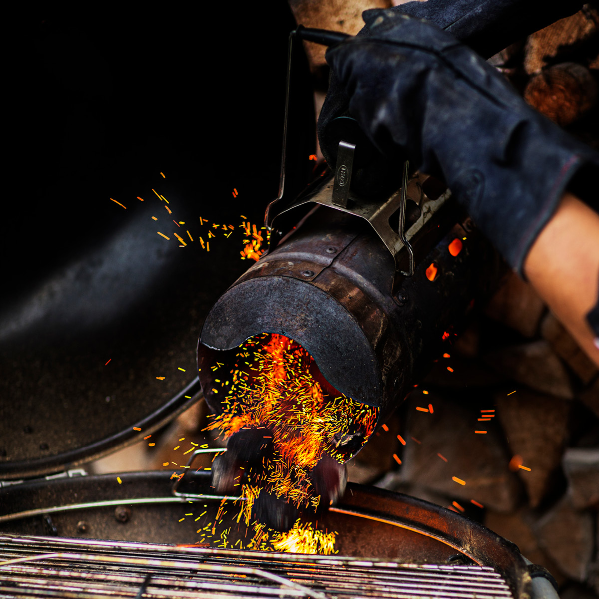 Rösle Rösle Grillihanska 41,5 cm 2 kpl Nahka