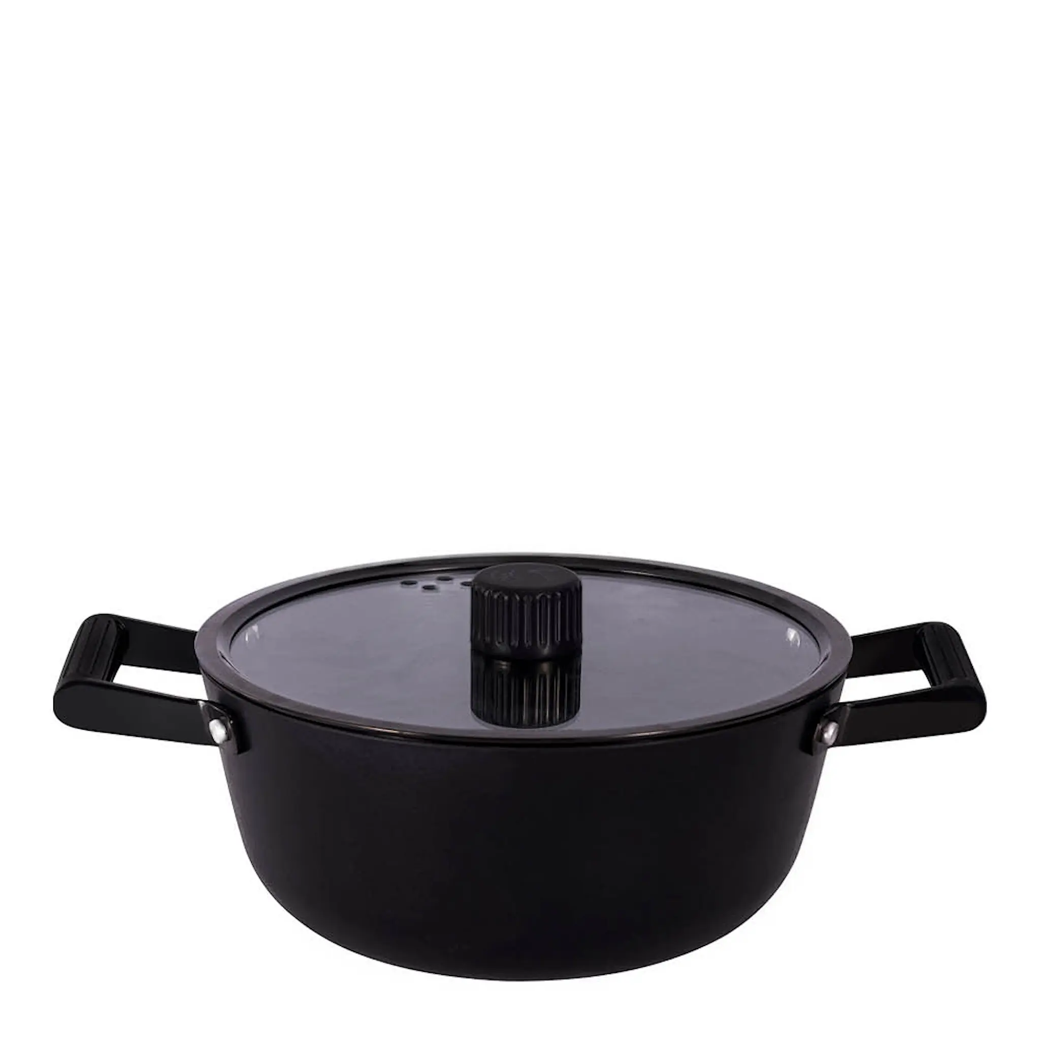 Vargen & Thor Aska gjutjärnsgryta 3,5 L svart