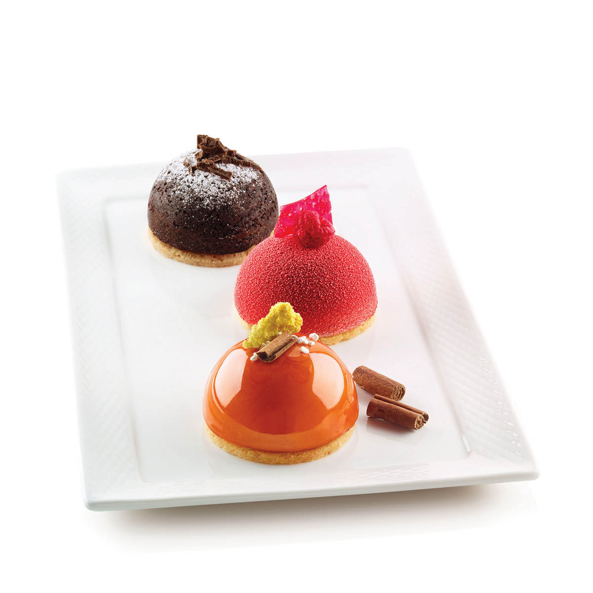 Silikomart Silikonform halvkule 6 stk 6x3 cm