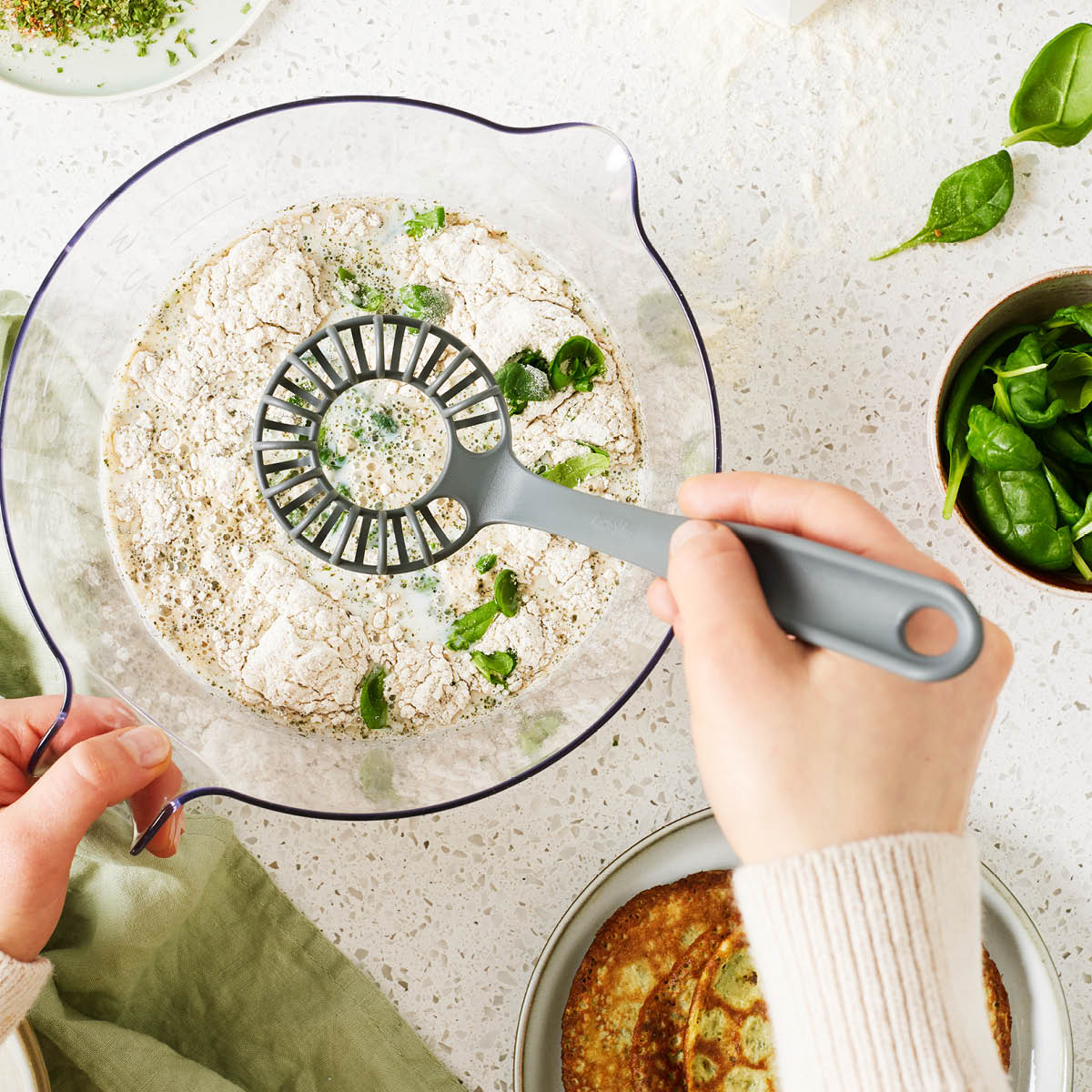 Gastromax BIO visp 26,5 cm grå