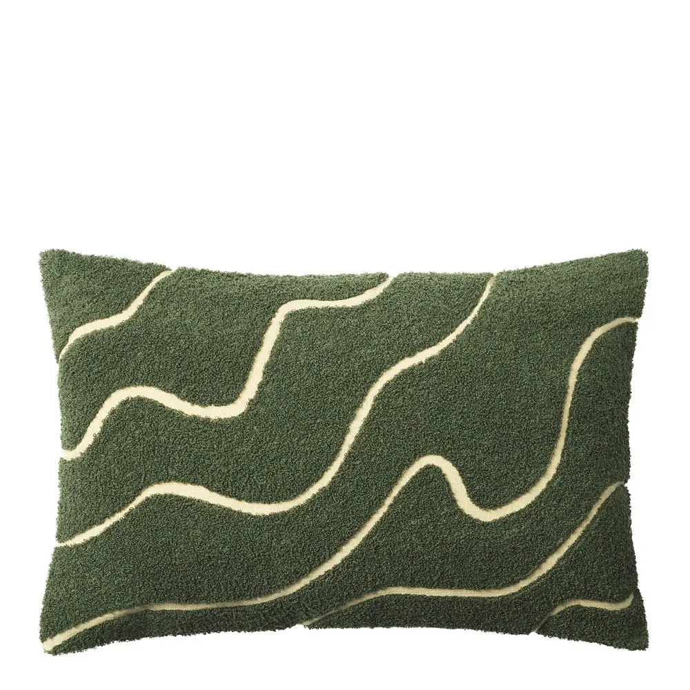 Kashi tyynynpäällinen pellava/puuvilla 40x60 cm Cactus Green