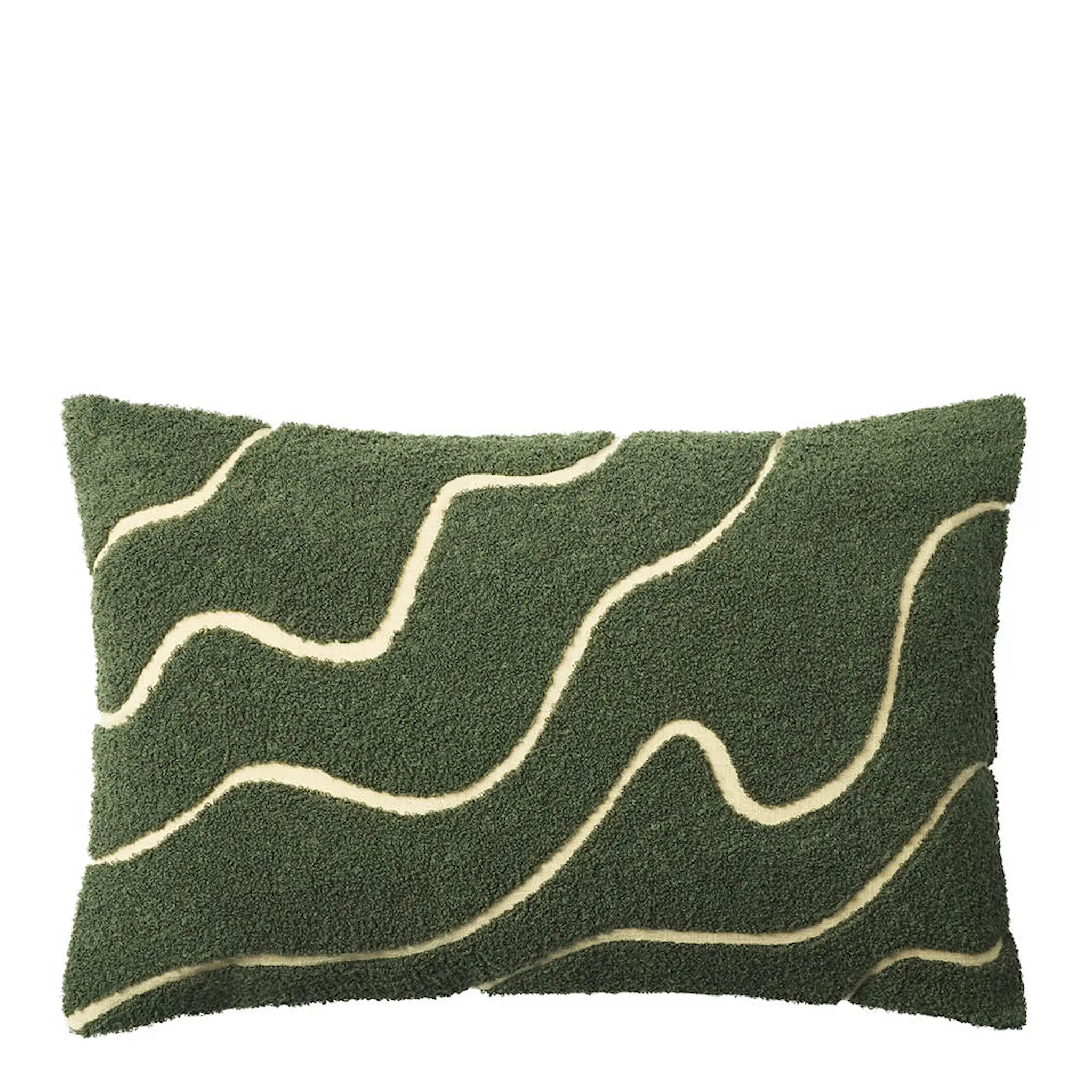 Chhatwal & Jonsson Kashi kuddfodral linne/bomull 40x60 cm Cactus Green