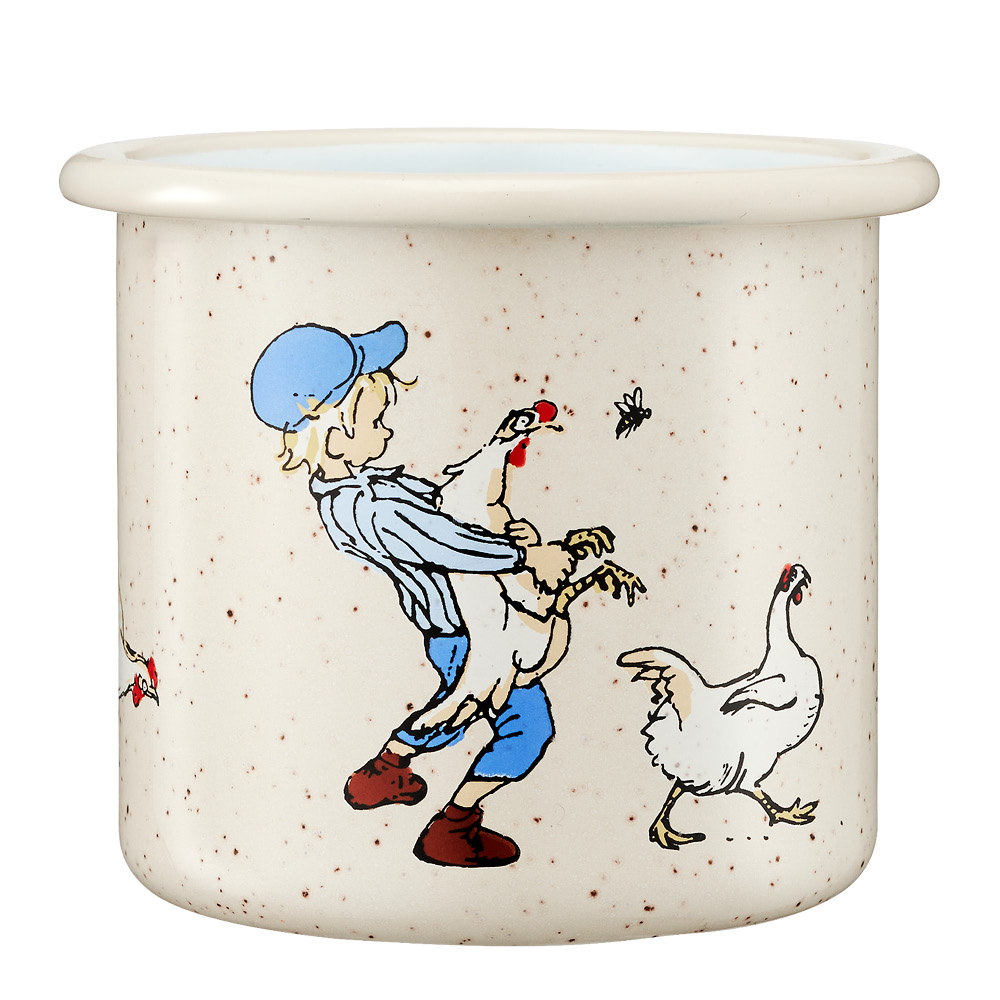 Muurla Eemeli Emalimuki 25 cl Cluck cluck