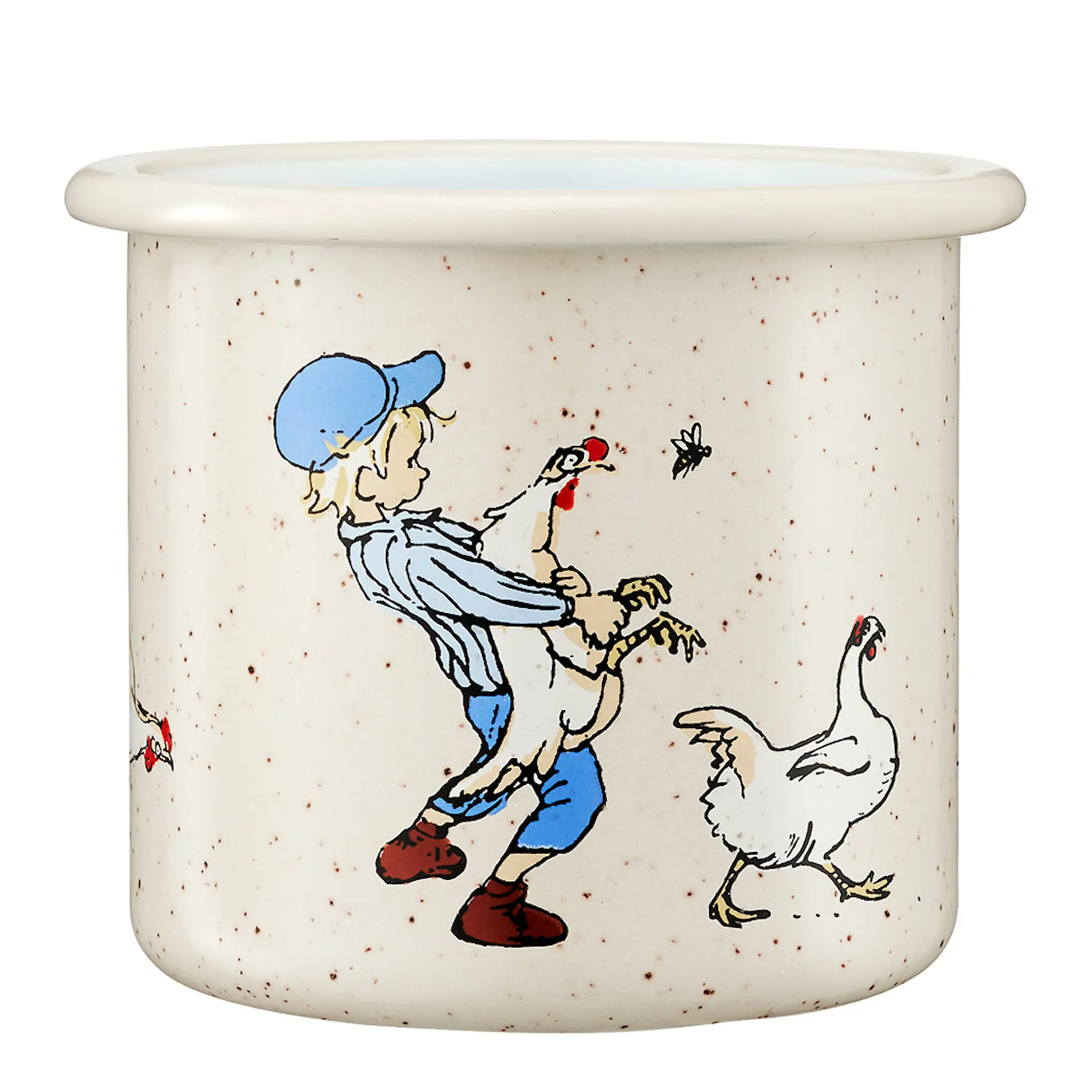 Muurla Emil i Lönneberga emaljmugg 25 cl cluck cluck