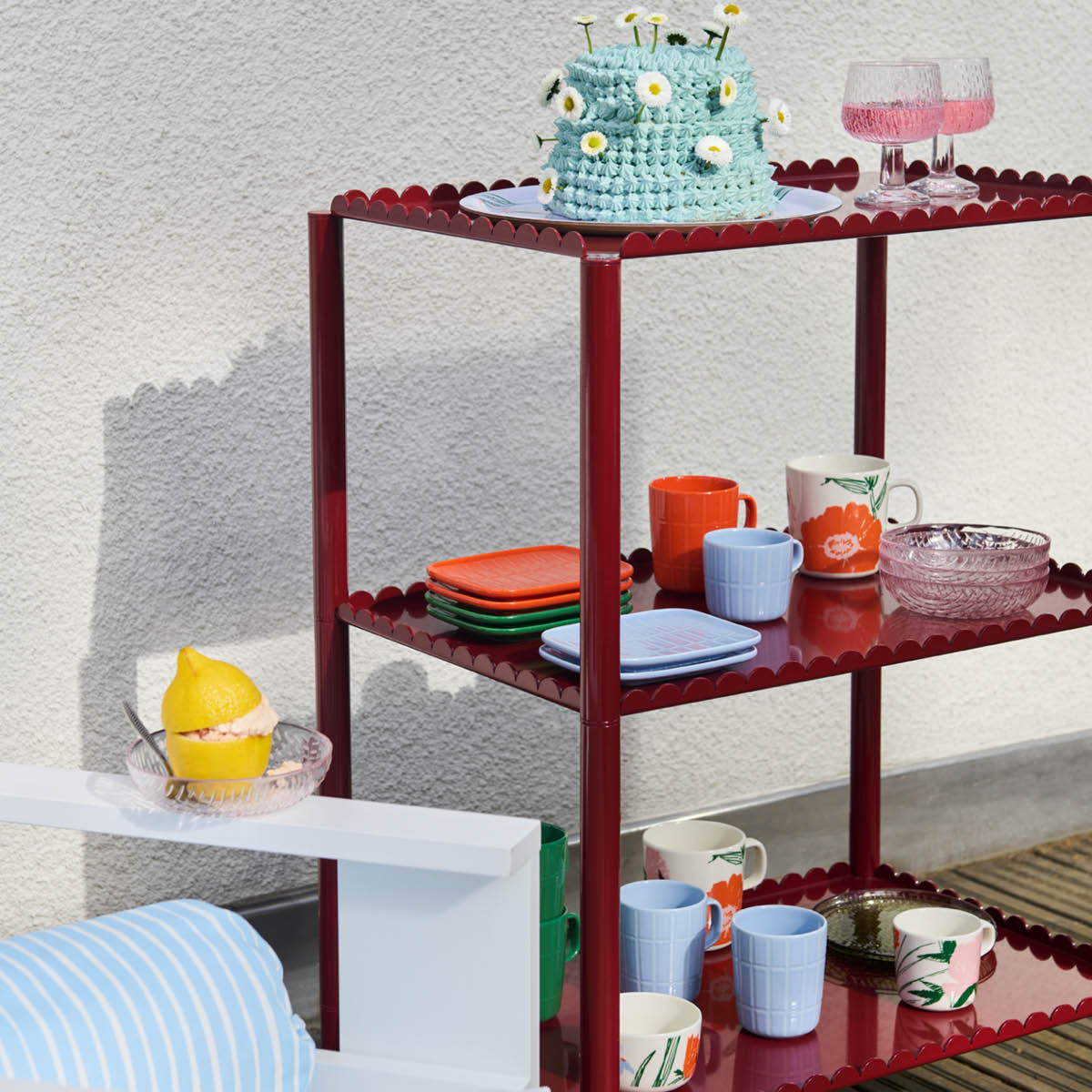 Marimekko Tiiliskivi kopp 25 cl oransje