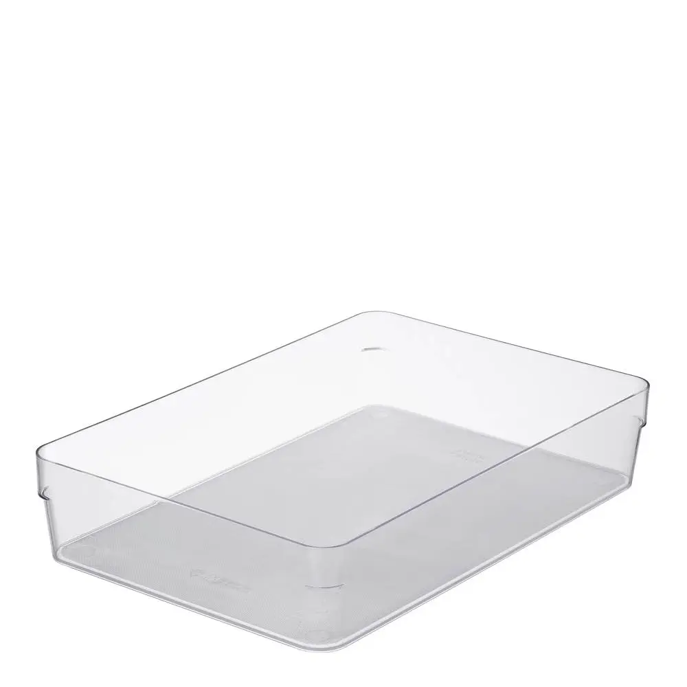 Compact järjestelijä kirkas 30x20 cm musta