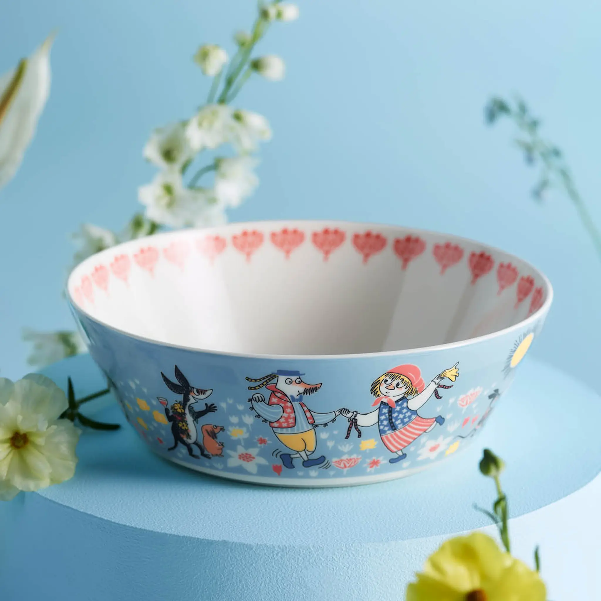 Moomin Arabia Mumin serveringsskål 23 cm Sommardans