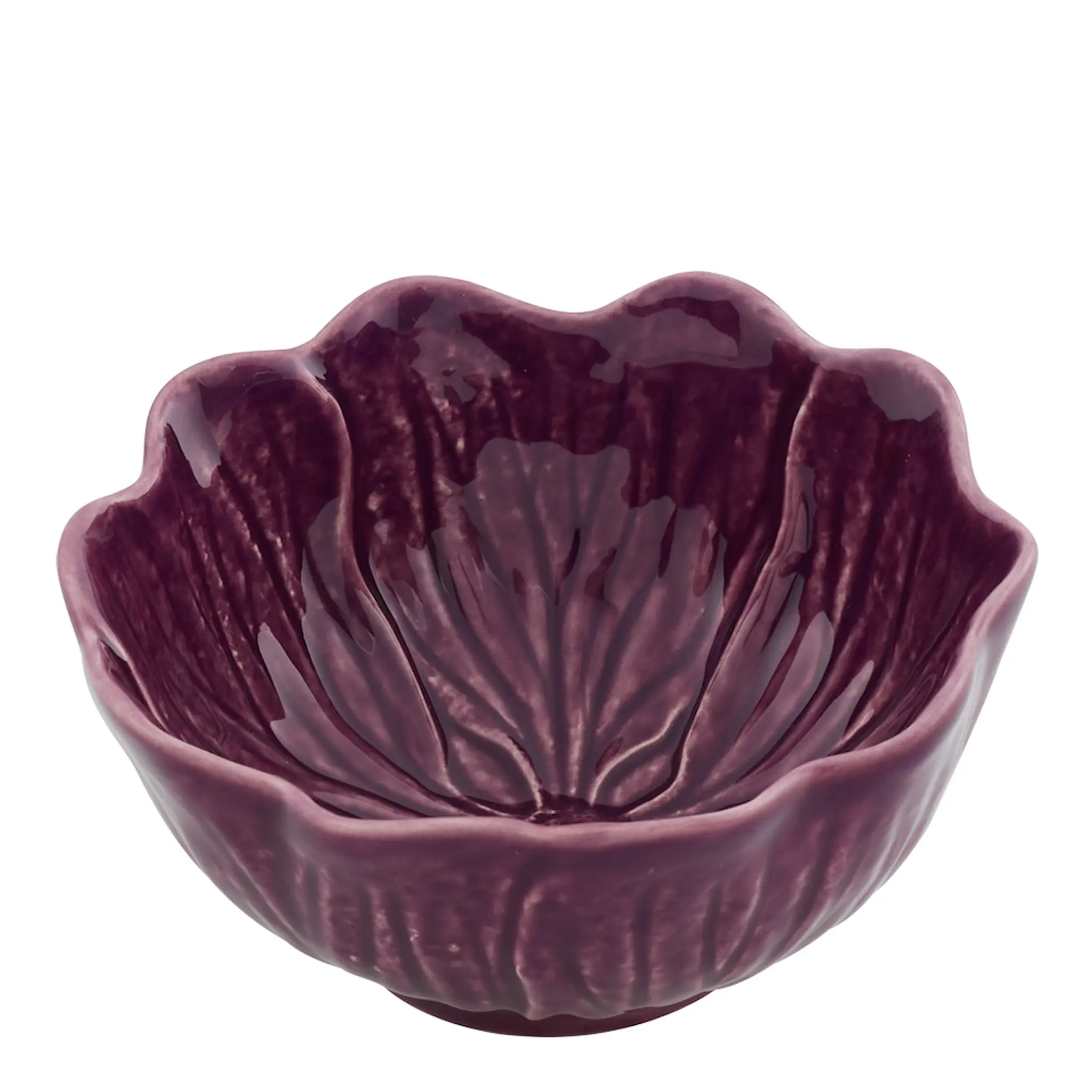 Bordallo Pinheiro Flora skål 12,5 cm Lila