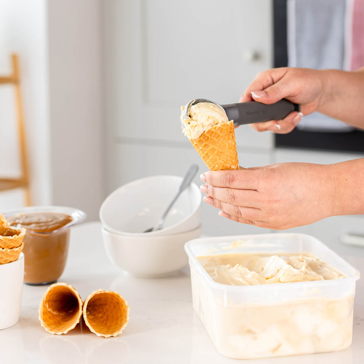 KitchenAid KitchenAid Classic iskremskje 21 cm charcoal grey