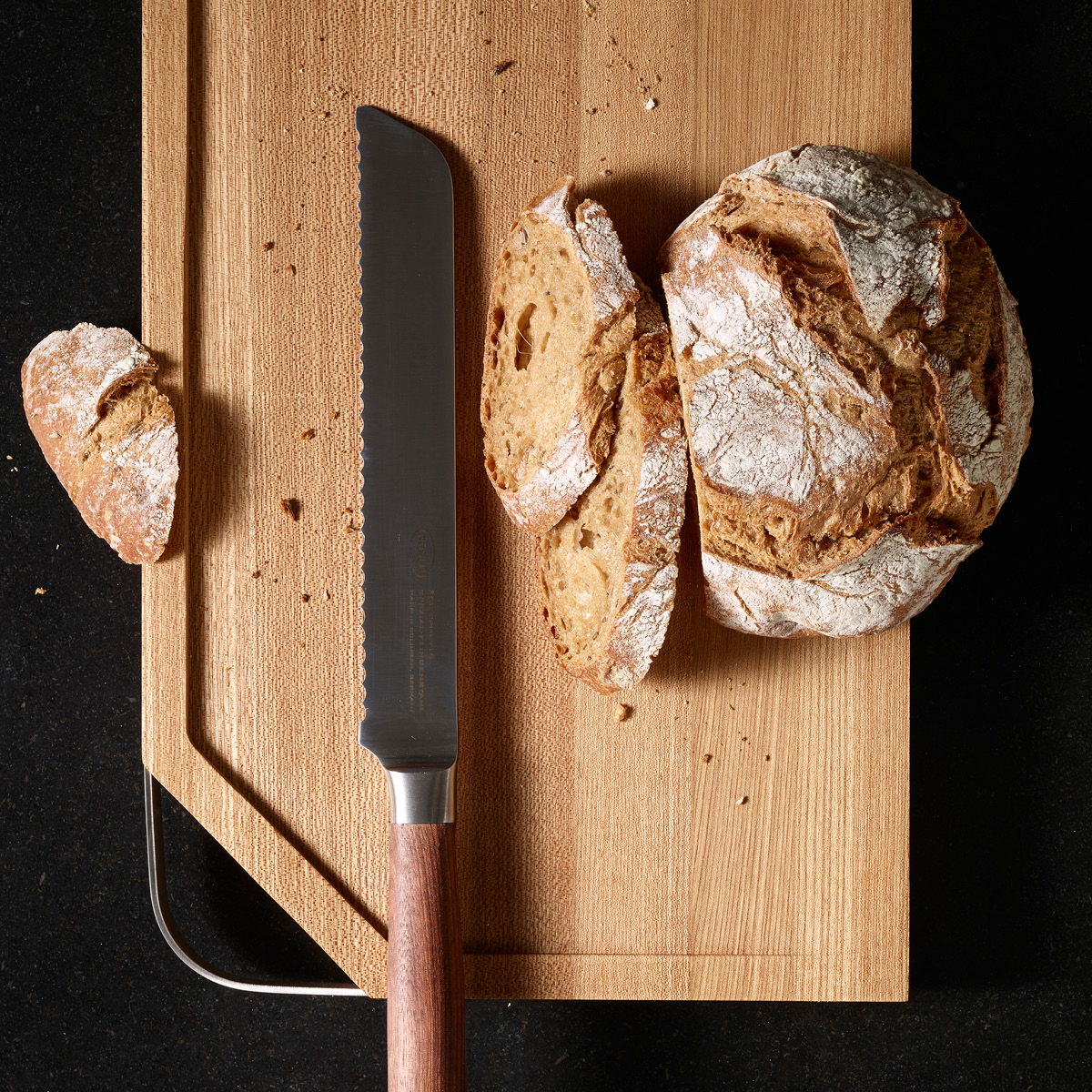 Rösle Skärbräda med handtag 48x32 cm Trä/Stål