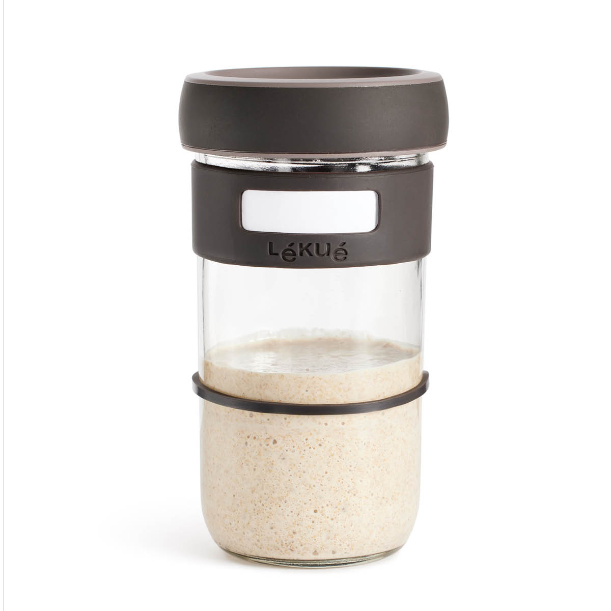 Lékué Starpaket för bakning med surdeg brun/klar