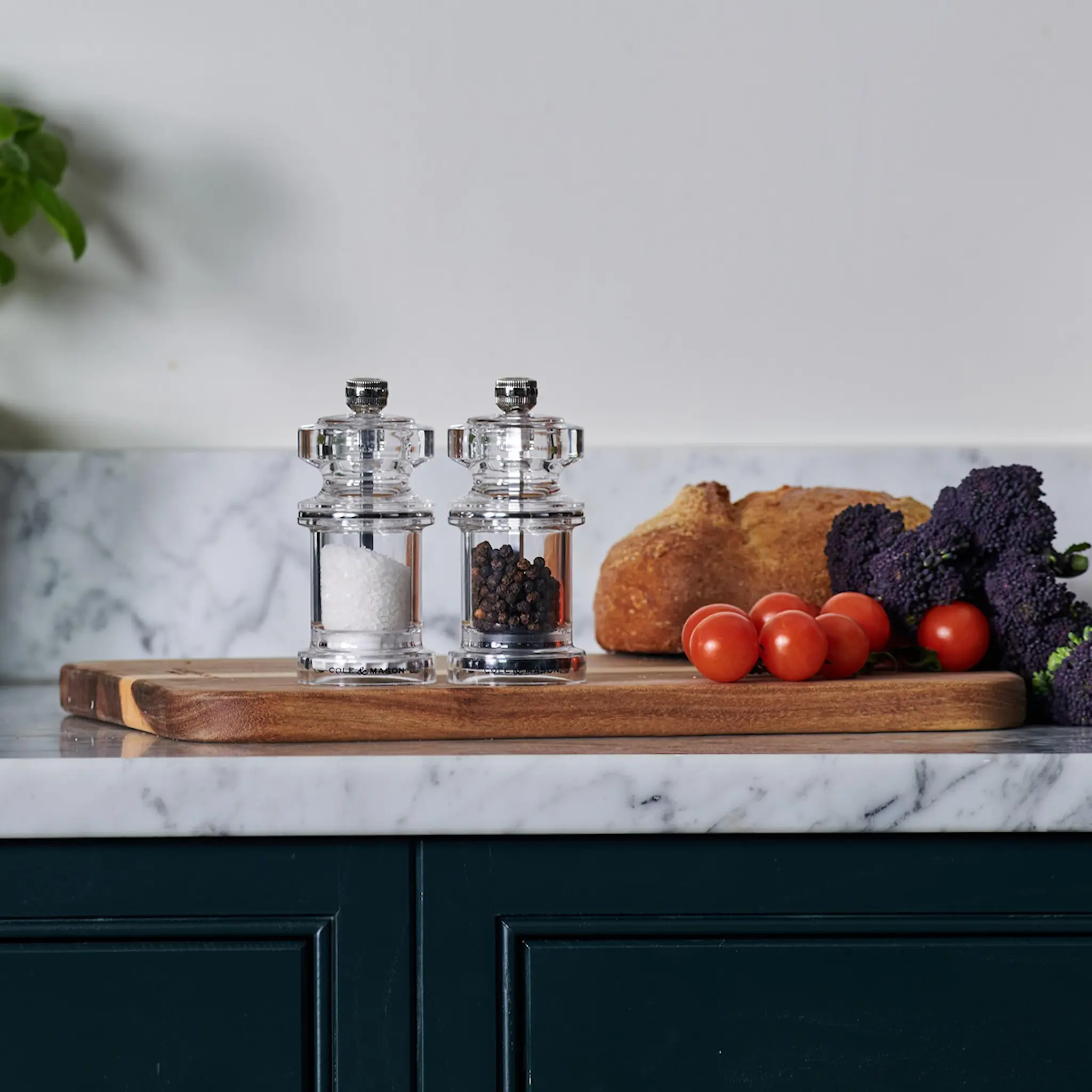Cole & Mason Precision 675 Suola- ja Pippurimylly 12 cm Kirkas
