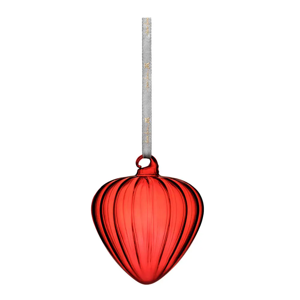 Hazel dekorasjonskule 10 cm rød