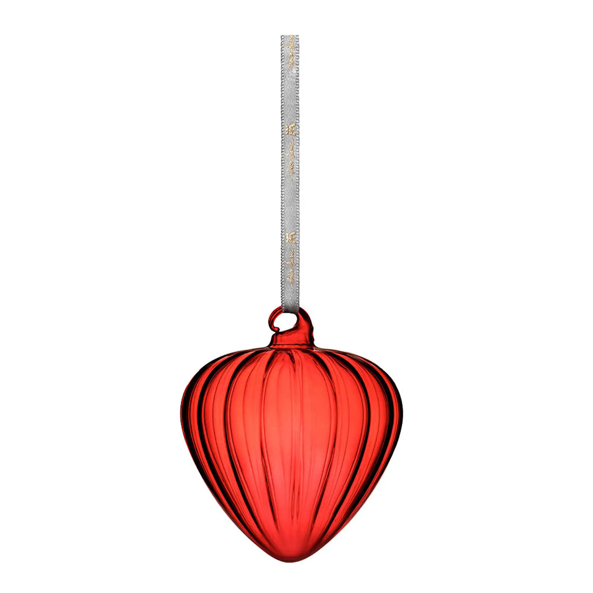 Magnor Hazel dekorasjonskule 10 cm rød