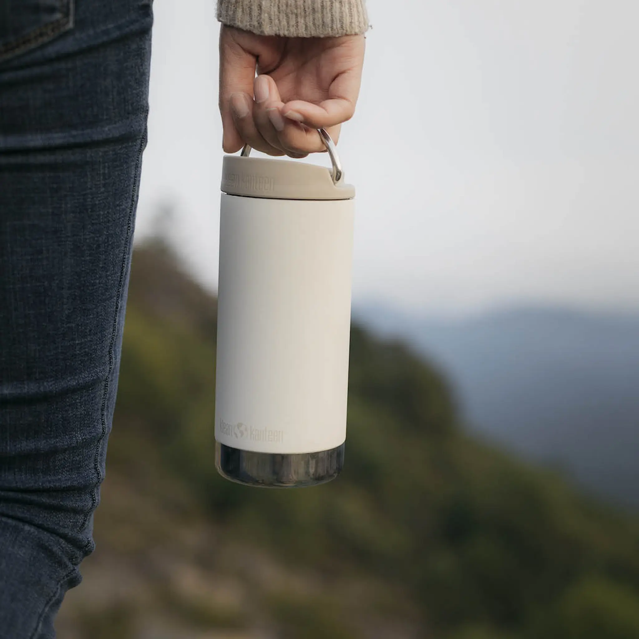 Klean Kanteen TKWide termosmugg 35 cl med cafélock Tofu